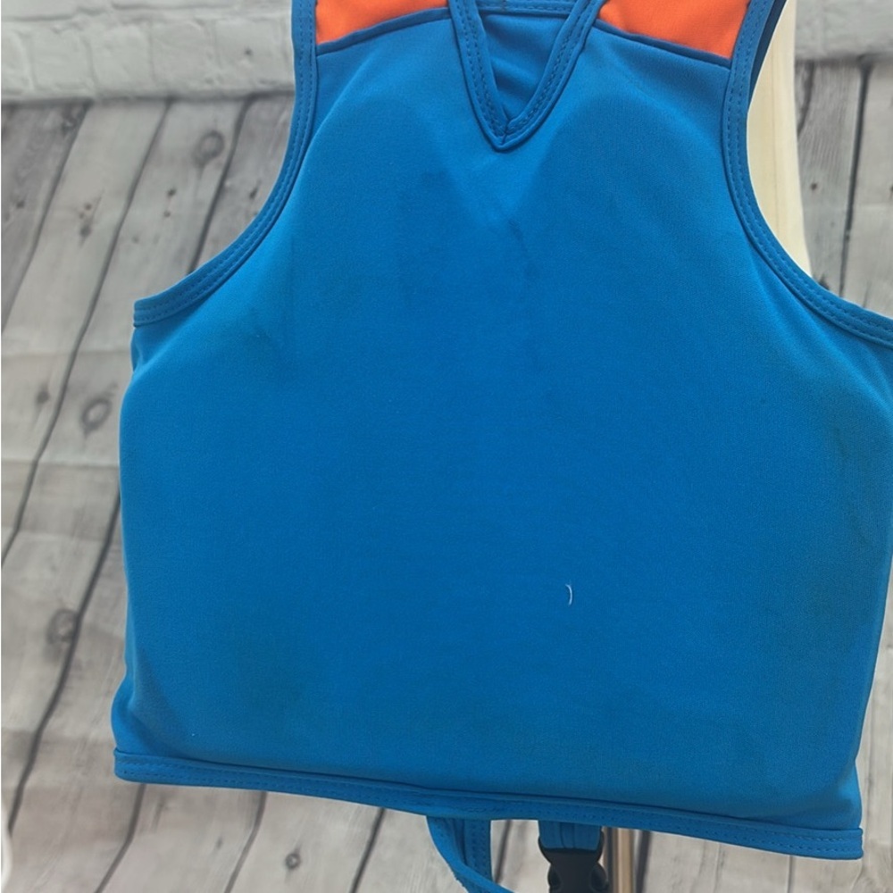 Kids‎ Swim Vest - Blue and Orange - Picture 3 of 4